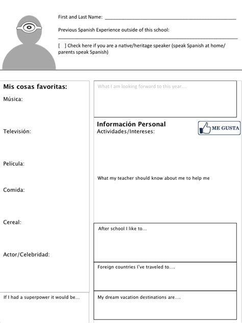 student profile  st day  class   template