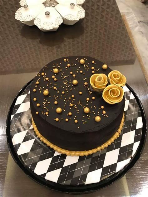 buy gold  black wedding cake  affordable prices