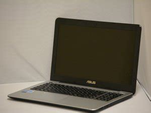 asus laptop showing  black screen   power