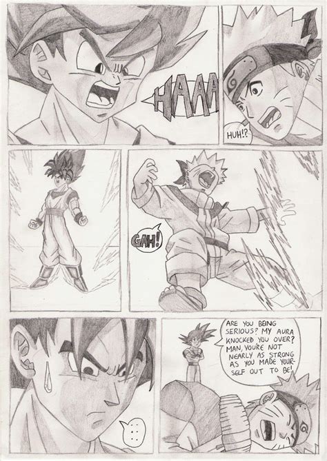 goku vs naruto page 2 by nick kazama on deviantart
