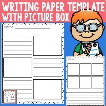 writing paper  picture box  catherine  teachers pay teachers
