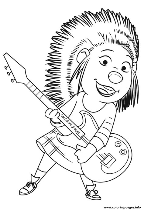 sing  black  white coloring coloring pages printable