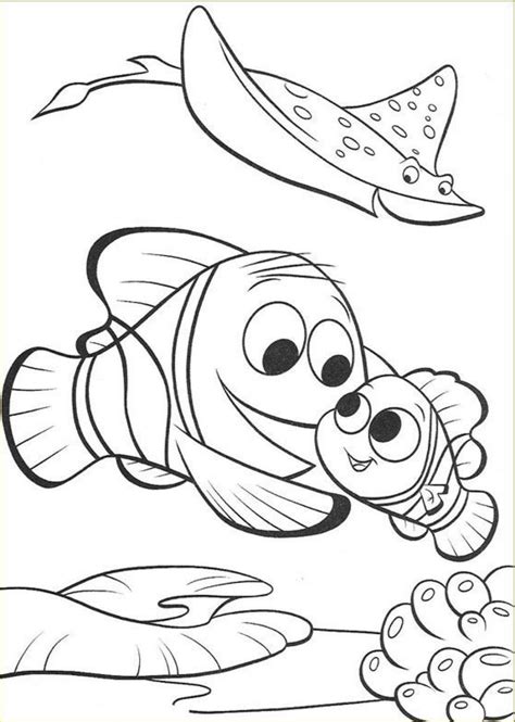 awesome nemo coloring pages collection
