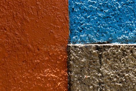 red blue  brown wall texture stock photo image  blue weathered