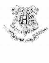 Hogwarts Crest Potter Harry Coloring Pages Wallpaper Lineart Ravenclaw Slytherin Gryffindor Template Sketch Drawing Deviantart Printable Logo Wallpapersafari Getcolorings Color sketch template