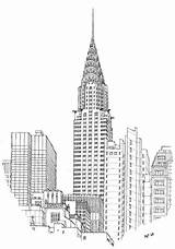 Building Chrysler Drawing Matteo Pericoli York Coloring Buildings Crysler Deco Sketch Architecture Vogue Books Drawings Tumblr Pages Paintingvalley Sheets Line sketch template