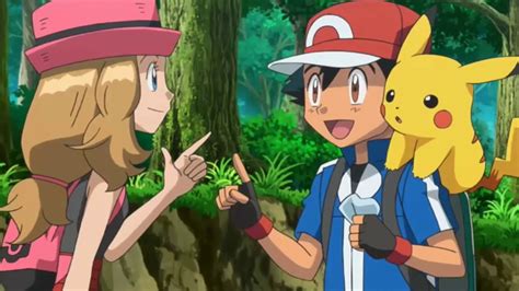 Top 5 Moments Between Ash And Serena Pokemon Xy Anime Youtube