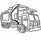 Truck Coloring Dump Pages Getcolorings sketch template