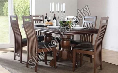 seater dining table set  shiv iron foundry  seater dining table