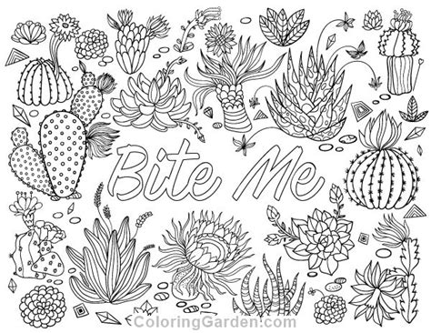printable bite  adult coloring page     format