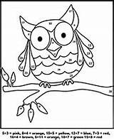 Coloring Color Number Owl Pages Printable Worksheet Worksheets Topcoloringpages Print Easy Book Prints sketch template