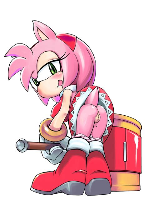 Rule 34 Amy Rose Anus Ass Bent Over Blush Female Open