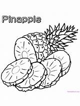 Pineapple Gaddynippercrayons sketch template