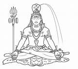 Shiva Lord Coloring Pages Dharma Fascinating Color Getcolorings Getdrawings Next sketch template