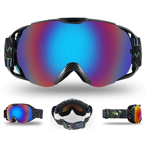 Adult Ski Goggles Winter Snow Sports Snowboard Goggles Anti Fog