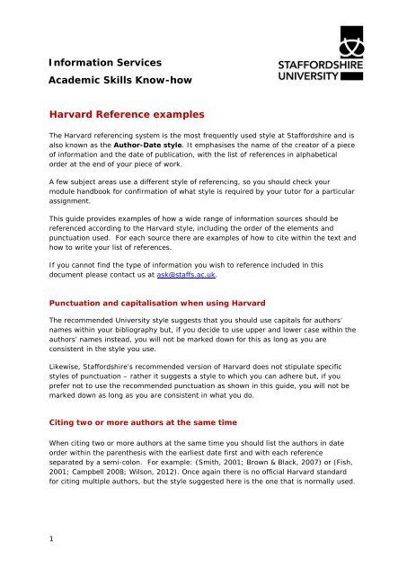 reference harvard style   essay  harvard