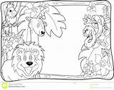 Coloring Safari Pages Animals Printable African Animal Realistic Farm Jungle Rainforest Scene Adults Getcolorings Getdrawings Colorings Sa Ani sketch template