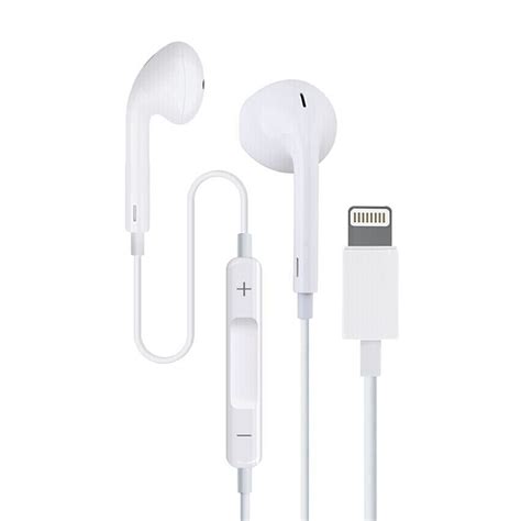original apple earpods lightning connector wired  ear earphone waterproof deeper richer bass