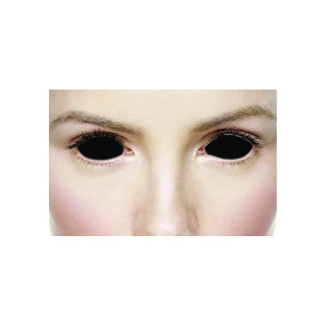 mesmereyez halloween coloured contact lenses sclera possessed black