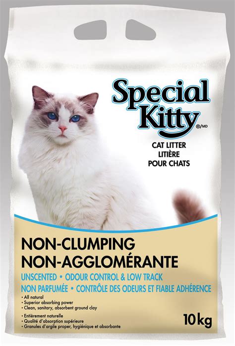 special kitty  clumping unscented odour control  track cat