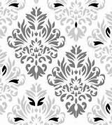 Damask sketch template