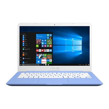 asus vivobook  intel dual core celeron blue laptop