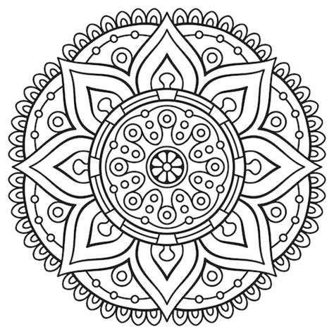 mandala coloring sunflower coloring pages  adults super fun