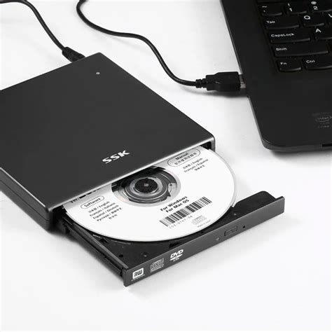 buy ssk external dvd rom portable reader writer recorder optical drive usb