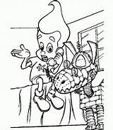 Jimmy Neutron Coloring Pages Children Kids Color Print Incredible Printable sketch template