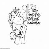 Unicorn Fat Coloring Pages Getdrawings sketch template