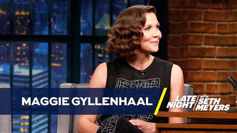 maggie gyllenhaal had an intellectual pornographer answer