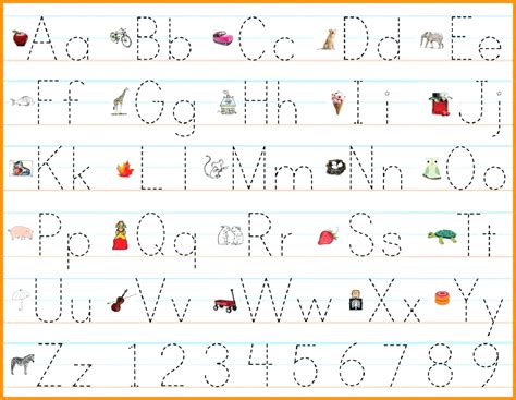 alphabet tracing activities  letter    preschool tracing