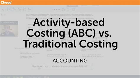 activity based costing abc  traditional costing accounting