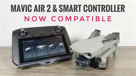 dji mavic air  smart controller  compatible firmware update  youtube