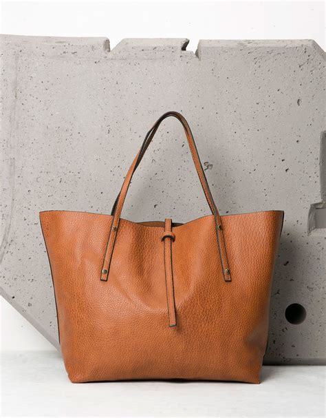soft maxi shopping bag bags bershka netherlands handmade leather tote bag fancy purses bags