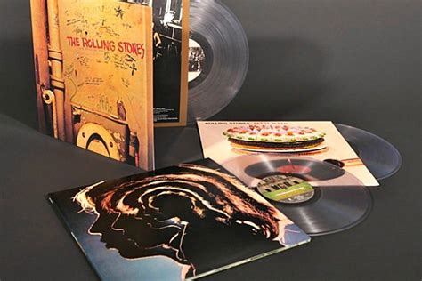 rolling stones albums reissued on clear vinyl
