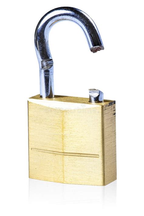 broken lock stock image image