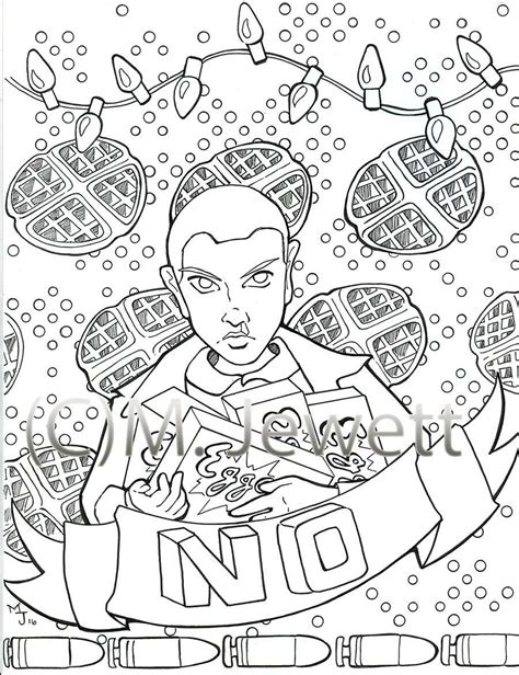 Top 10 Printable Stranger Things Coloring Pages Logo