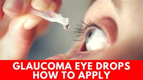 Glaucoma Eye Drops How To Apply ग्‍लाउकोमा आँखों में दवा डालने का सही