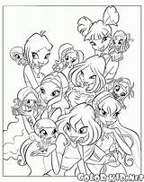 Winx Tecna Timmy sketch template