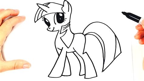 draw   pony   pony easy draw tutorial youtube