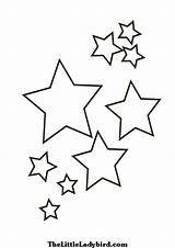 Coloring Star Pages Printable Stars Template Templates Clipart Print Color Kids Little Stencils Detailed Clipartbest Fun Choose Board Printables Pattern sketch template