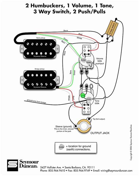 les paul pickup wiring diagram