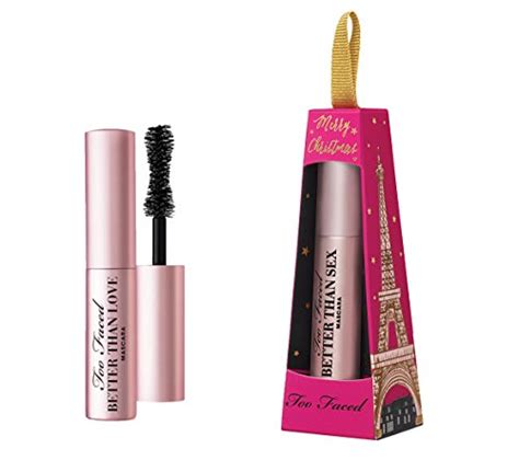 too faced deluxe better than sex mascara ornament limited edition