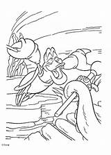 Coloring Mermaid Sebastian Pages Little Getcolorings Flounder sketch template