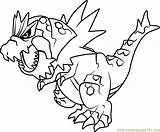 Coloring Tyrantrum Pokémon Xerneas Groudon Coloringpages101 Clipartmag Prntr sketch template
