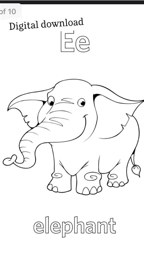 kids coloring pages digital etsy
