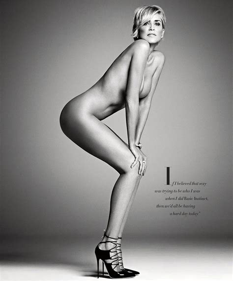 sharon stone nude and sexy photos scandal planet