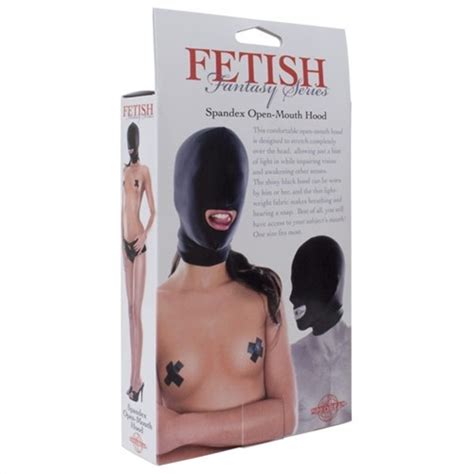 Fetish Fantasy Spandex Open Mouth Hood Sex Toys At Adult Empire