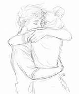 Couple Drawing Hug Drawings Hugging Cute Sketch Pencil Hand Sketches Anime Natello Draw Deviantart Boyfriend Amazing Visit Easy People Couples sketch template
